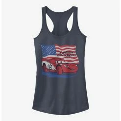 Top 10 ❤️ Disney Pixar Cars Lightning Flag 👧 Girls Tank ✨