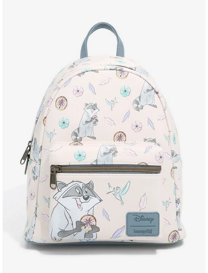 Cheapest ๐ Loungefly Disney Pocahontas Meeko & Flit Mini ๐ Backpack ๐