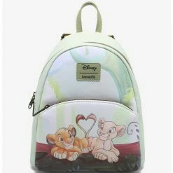 Cheap 😍 Loungefly Disney The Lion King Nala & Simba Heart Mini 🎒 Backpack 🤩