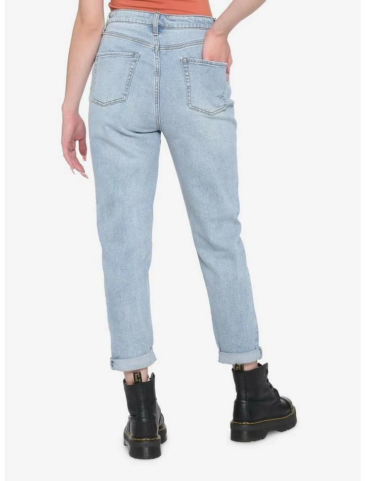 Promo ❤️ Her Universe Disney Mickey Mouse Embroidered Mom 👖 Jeans 😉 - Image 2