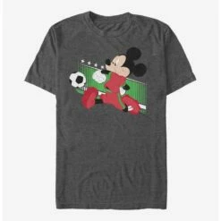 Cheap 🌟 Disney Mickey Mouse Portugal Kick T-Shirt ✨