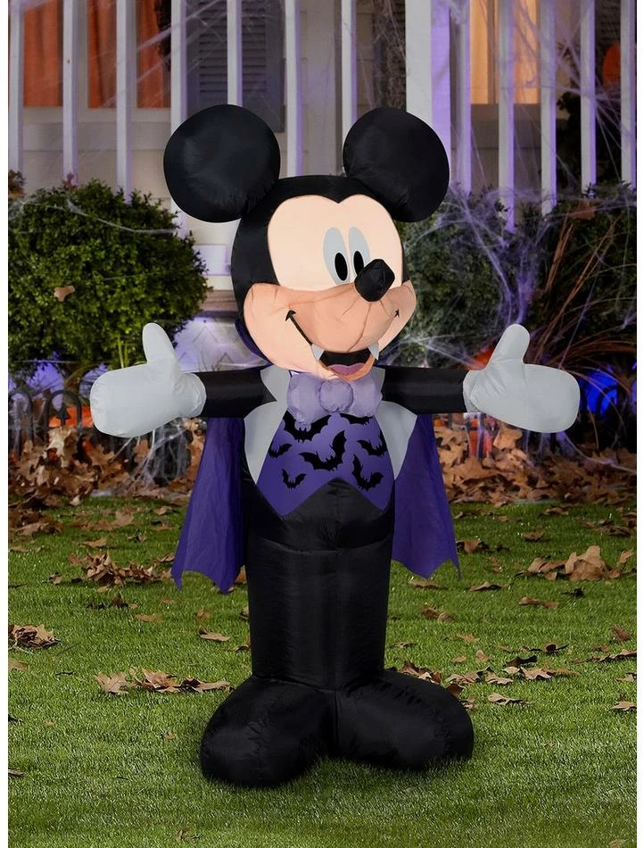 Budget 🎁 Disney Mickey Mouse Vampire Inflatable Décor 🤩 - Image 2