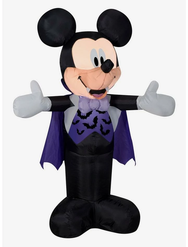 Budget 🎁 Disney Mickey Mouse Vampire Inflatable Décor 🤩
