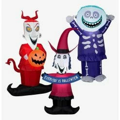 Top 10 🎁 The Nightmare Before 🎁 Christmas Lock Shock and Barrel Airblown Bundle 🎉