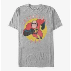 Budget 👍 Disney Pixar The Incredibles Incredible Dad T-Shirt ⌛