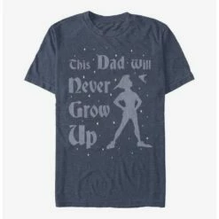 New 🌟 Disney Peter Pan This Dad Wont Grow Up T-Shirt 😍