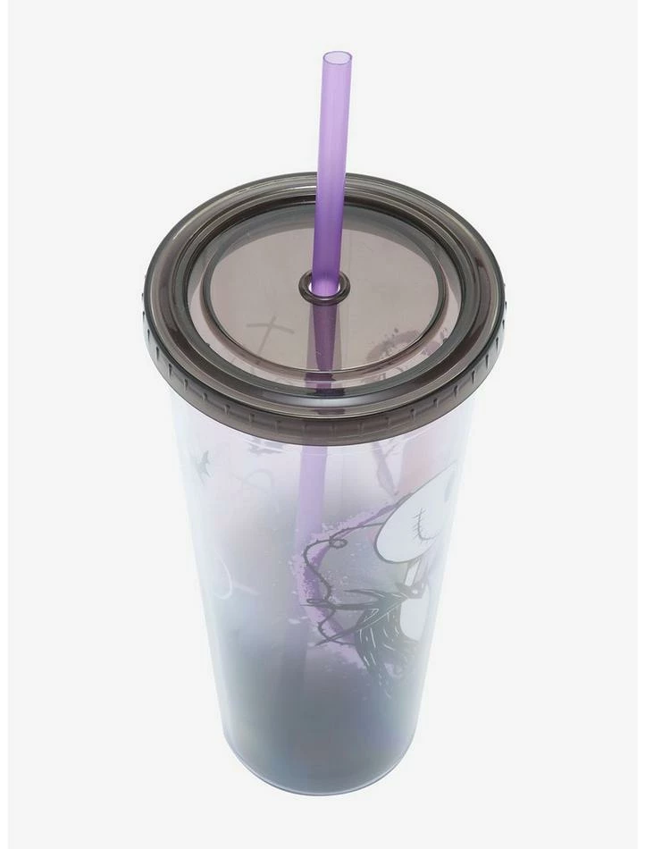 Budget ❤️ The Nightmare Before 🔔 Christmas Jack & Sally Acrylic Travel Cup 👍 - Image 3