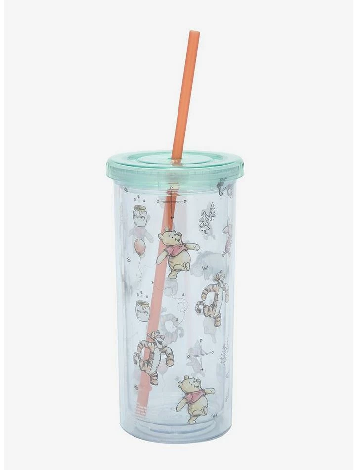 Budget 🥰 Disney Winnie The Pooh Acrylic Travel Cup ⭐ - Image 2