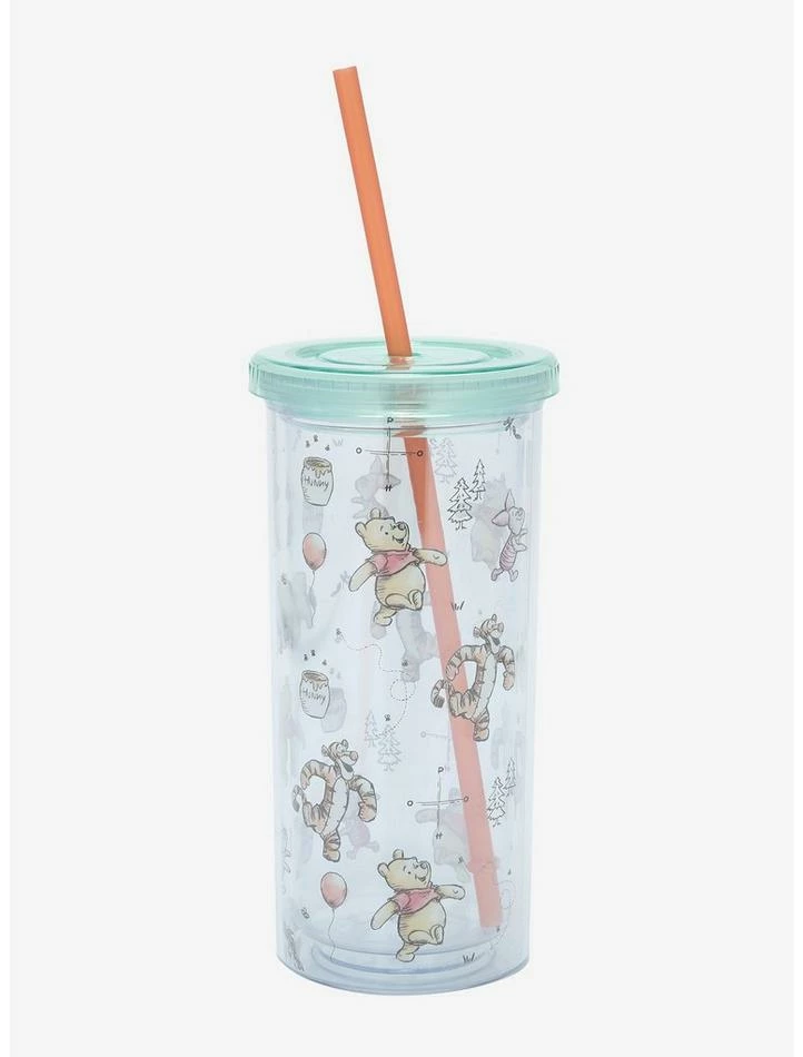 Budget 🥰 Disney Winnie The Pooh Acrylic Travel Cup ⭐