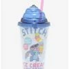 Best deal 👍 Disney Lilo & Stitch Figural Ice Cream Acrylic Travel Cup 🛒