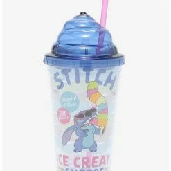 Best deal 👍 Disney Lilo & Stitch Figural Ice Cream Acrylic Travel Cup 🛒