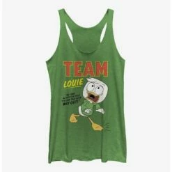 Cheap 🥰 Disney Ducktales Team Louie 👧 Girls Tank ✨