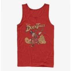 Best reviews of 👍 Disney Ducktales Scrooge Throwing Dollars Tank 😍