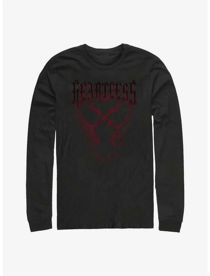 Promo 😀 Disney Kingdom Hearts Heartless Long-Sleeve T-Shirt 🥰