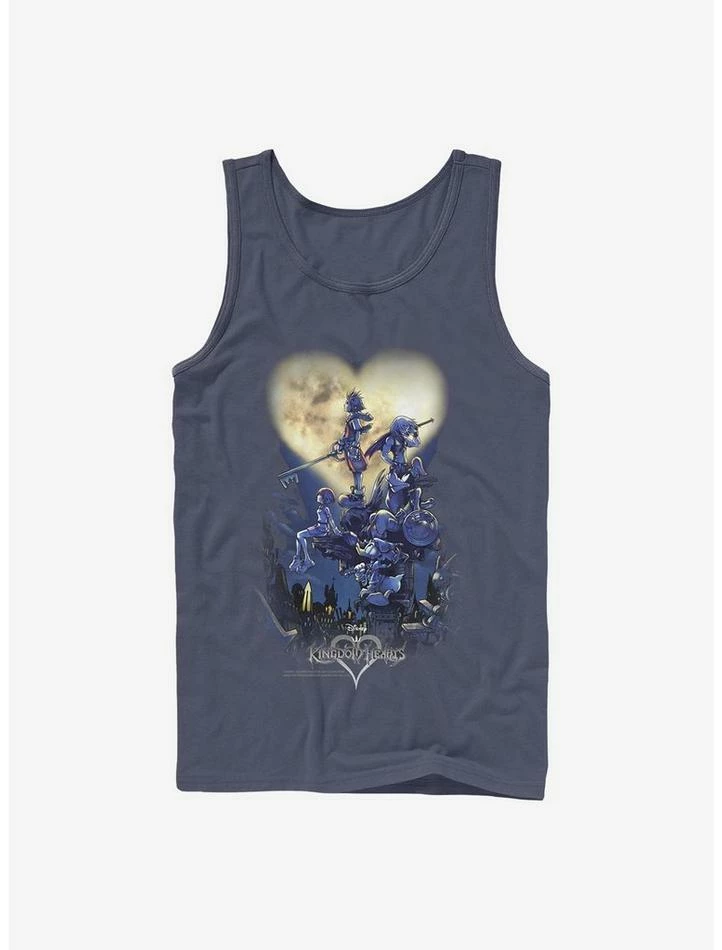 Top 10 ⭐ Disney Kingdom Hearts Poster Logo Tank ⌛
