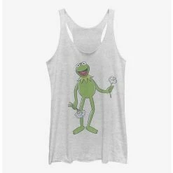 Hot Sale 😀 Disney The Muppets Big Kermit 👧 Girls Tank Htr ⌛
