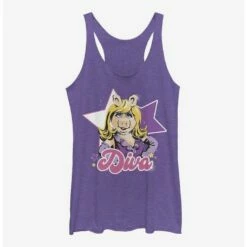 Hot Sale 😀 Disney The Muppets Diva Piggy 👧 Girls Tank 😍