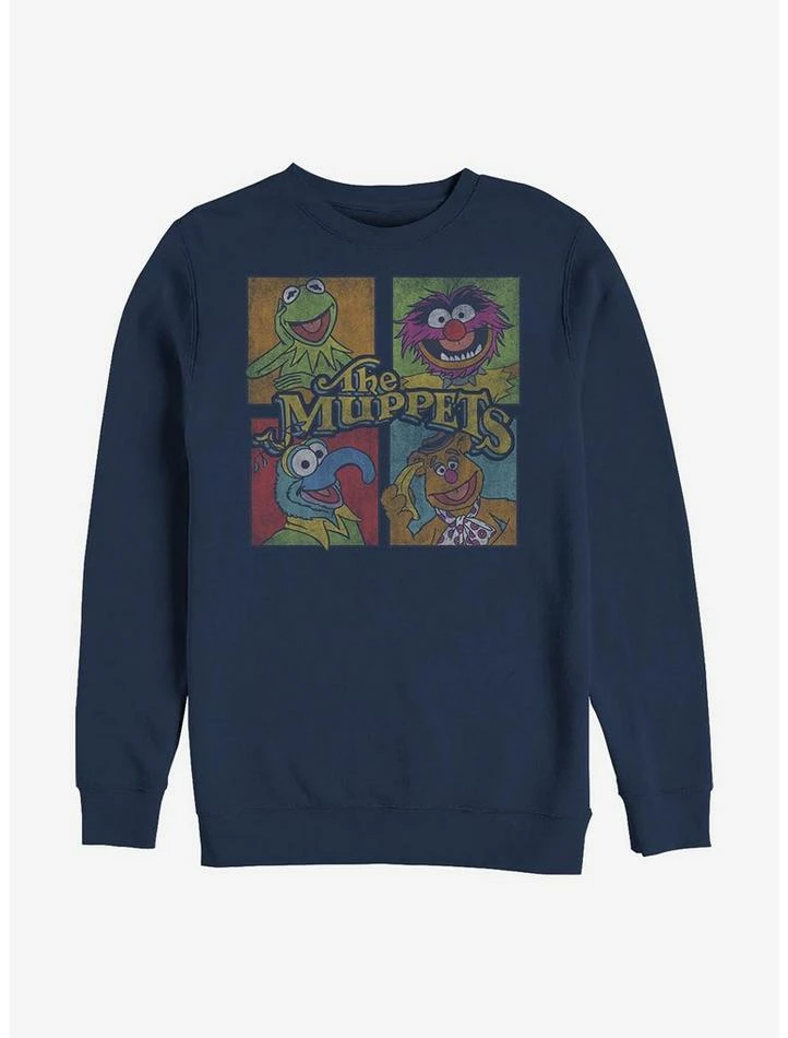 Top 10 🌟 Disney The Muppets Muppet Square Crew Sweatshirt ✨