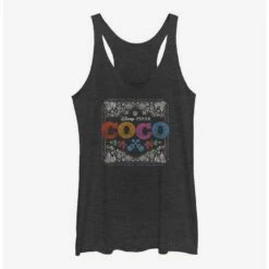 Discount 😍 Disney Pixar Coco Bandana 👧 Girls Tank ⭐