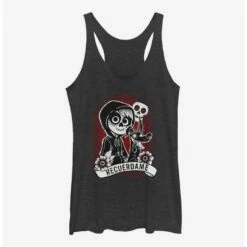 Cheapest ❤️ Disney Pixar Coco Recuerdame Tattoo 👧 Girls Tank 👍
