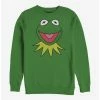 Buy 🛒 Disney The Muppets Kermit Big Face Crew Sweatshirt 🌟
