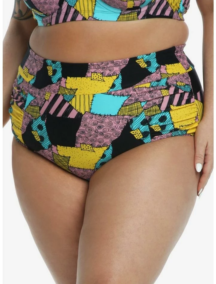 Top 10 🎉 The Nightmare Before 🎅 Christmas Sally High-Waisted Swim Bottoms Plus Size 😍 - Image 2