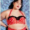 Best reviews of 🛒 Disney Minnie Mouse Ruffled Halter Swim Top Plus Size ⌛