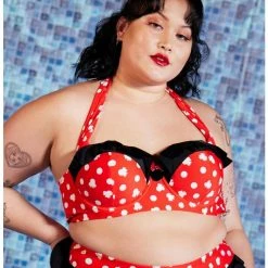 Best reviews of 🛒 Disney Minnie Mouse Ruffled Halter Swim Top Plus Size ⌛
