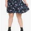 Hot Sale 🎉 Disney Villains Ursula Lace-Up 👗 Skirt Plus Size 👏