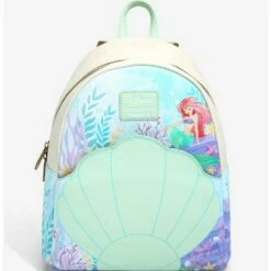 Flash Sale โญ Loungefly Disney The Little Mermaid Shell Mini ๐ Backpack โ๏ธ