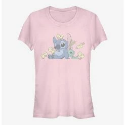 Wholesale 🧨 Disney Lilo & Stitch Ducky Kind 👧 Girls T-Shirt 🤩
