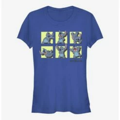 Discount 🎉 Disney Lilo & Stitch Poses 👧 Girls T-Shirt ❤️