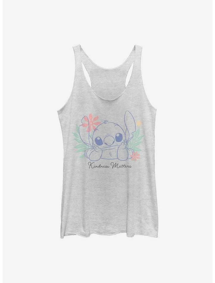 Best Pirce 🛒 Disney Lilo & Stitch Kindness Matters 👧 Girls Tank 😍