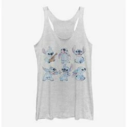 Hot Sale ⌛ Disney Lilo & Stich Watercolor 👧 Girls Tank ✨