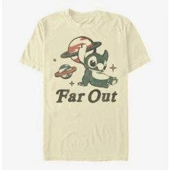 Hot Sale 💯 Disney Lilo & Stitch Far Out Stitch T-Shirt 🔔