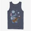 Deals ✔️ Disney Lilo & Stitch Flowers Tank 👍