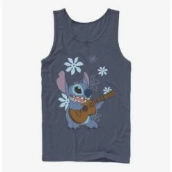 Deals ✔️ Disney Lilo & Stitch Flowers Tank 👍