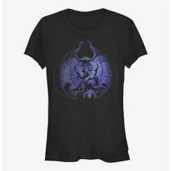 Best Pirce 😍 Disney Gargoyles Goliath Tie Dye Fill 👧 Girls T-Shirt 👍