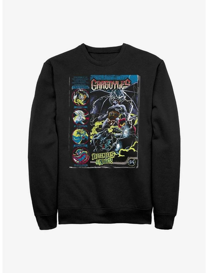 Wholesale โ Disney Gargoyles Concrete Cover Crew Sweatshirt ๐