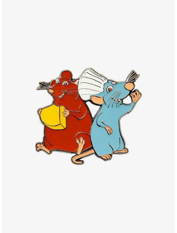 Cheap ๐ฅ Loungefly Disney Pixar Ratatouille Remy & Emile Enamel Pin ๐ฅ