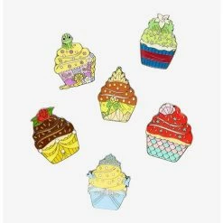 Hot Sale โค๏ธ Disney Princess Cupcake Blind Box Enamel Pin โค๏ธ