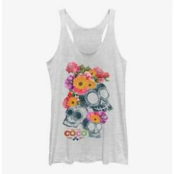 Best Pirce 🎉 Disney Pixar Coco Calaveras 👧 Girls Tank 🎁