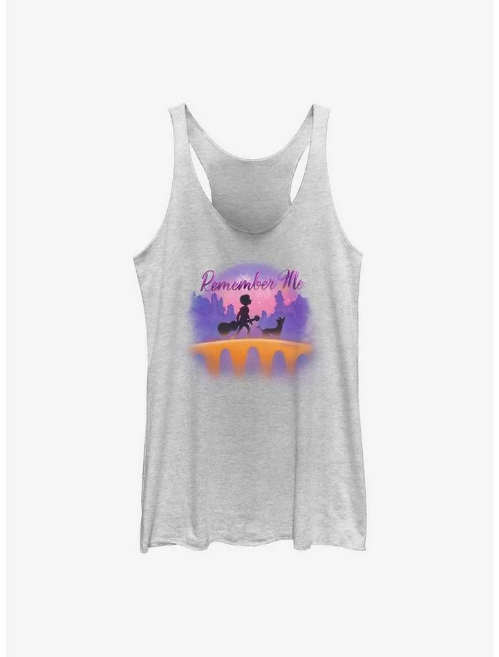 Discount ⭐ Disney Pixar Coco Bridge Air Brush 👧 Girls Tank ⌛