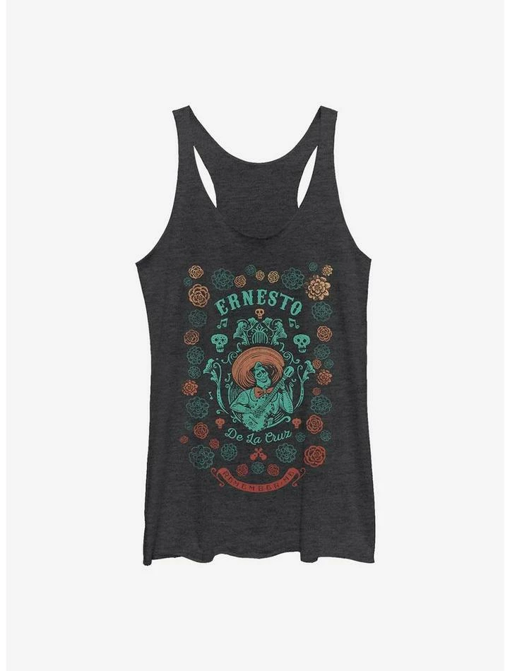 Buy 🛒 Disney Pixar Coco Flores Ernesto De La Cruz 👧 Girls Tank 🛒