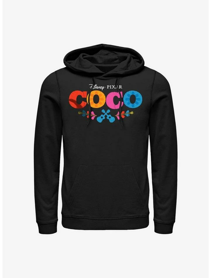 Top 10 โญ Disney Pixar Coco Logo Hoodie ๐