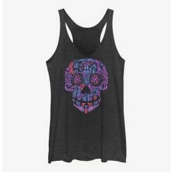 Cheapest ⌛ Disney Pixar Coco Skull 👧 Girls Tank ❤️