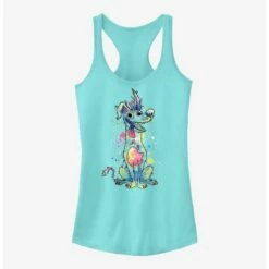 Brand new ⌛ Disney Pixar Coco Watercolor Dante 👧 Girls Tank ⭐