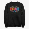 Best deal 🛒 Disney Pixar Coco Artistic Logo Crew Sweatshirt 🎁