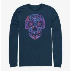 Cheap ❤️ Disney Pixar Coco Skull Long-Sleeve T-Shirt 😉