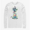 Hot Sale 🔥 Disney Pixar Coco Watercolor Dante Long-Sleeve T-Shirt 🥰